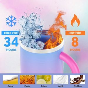 Bouteille d'eau isotherme en acier inoxydable à double paroi de 40 oz, personnalisable par sublimation, avec poignée et paille - Product Image 2