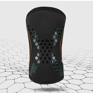 Genouillères de musculation personnalisées, couleur noire, nouveau modèle, meilleur prix, service OEM, design optimal, vente en gros - Product Image 4