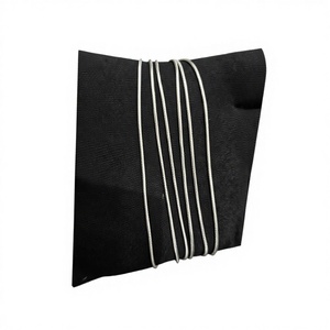 Collar de cadena de Plata de Ley 925 minimalista joyería fina pura - Product Image 1