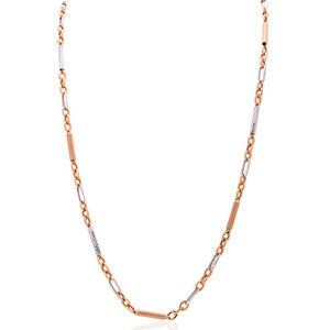 Chaîne pour homme en or rose 18 carats, 10,940 g, taille standard, collier en or véritable pour hommes, chaîne à maillons de luxe, bijoux fins, élégant accessoire pour le cou - Product Image 6
