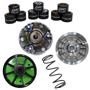 Kit complet de transmission CSRK Racing S avec poulie d'entraînement et plaque arrière - Product Image 1