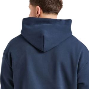 <b>Mens</b> <b>Navy</b> Blue Oversized Hoodie Tracksuit Set Matching Sweatpants Two Piece Casual Streetwear Sportswear <b>Jogger</b> Suit - Product Image 3