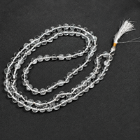 Vente en gros de Mala traditionnel à 108 perles en pierres précieuses, figurine Feng Shui, pour prière hindoue, Pujan, méditation spirituelle chrétienne et fiançailles
