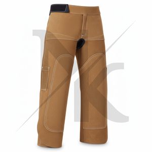 Premium <b>Leather</b> Top Farrier <b>Apron</b> Custom Made Design Top Quality Long <b>Apron</b> with Wholesale Prices Equestrian Set Accessories - Product Image 2