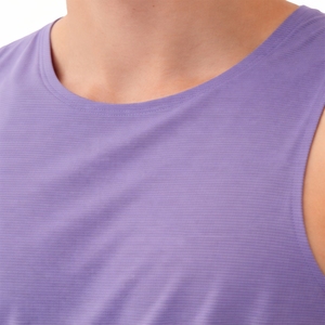 Débardeur de sport sans manches pour homme, couleur unie, décontracté, respirant, en polyester-coton écologique, style urbain, pour la gym et l'été - Product Image 6