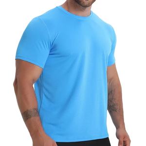 Camiseta Deportiva Elástica de Alta Calidad y Cómoda con Logotipo Personalizado, Transpirable, para Gimnasio, Deportes y Fitness para Hombre - Product Image 4