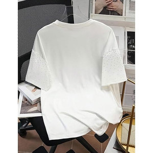 เสื้อยืดผู้ชายลายเพชร ดีไซน์ล่าสุด แห้งเร็ว เนื้อผ้านุ่มสบาย คุณภาพสูง - Product Image 2