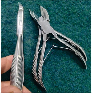 Vente en gros de pinces à cuticules professionnelles en acier inoxydable, pinces à cuticules durables, outils de pédicure et de manucure, pinces à cuticules - Product Image 2