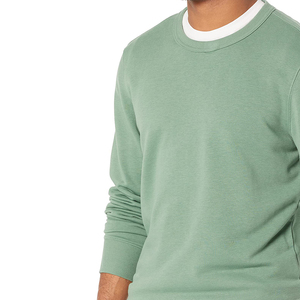 Sweat-shirt pour homme à coupe confortable, basique, en coton mélangé, prix raisonnable, col rond, tissu doux au toucher, sweat-shirt classique à enfiler - Product Image 1