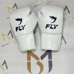 Gants de boxe sur mesure de haute qualité, en cuir de vachette véritable, à lacets, pour l'entraînement et le sparring - Product Image 1