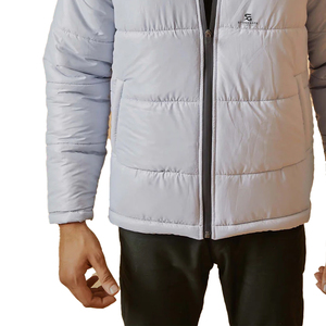 <b>Men</b> Puffer <b>Jacket</b> Winter Warm <b>Padding</b> Hooded Fashion <b>Jackets</b> Windproof Solid Color <b>Lightweight</b> New High Quality Custom Logo Coat - Product Image 4