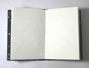 Wholesale Promotional Custom Embossed Logo Writing <b>A5</b> Journal <b>Notebook</b> With Black Color Handmade Paper <b>Notebook</b> - Product Image 3