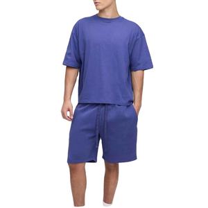 Men Short Set <b>Polyester</b> <b>T</b> <b>Shirt</b> and Shorts Sports Tracksuit Breathable Summer Casual Wear Set - Product Image 2
