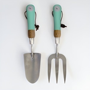 Luxury Professional Iron <b>Garden</b> Trowel And Fork With Color Wooden Handle For Home Growers by R B Overseas from India - Product Image 2