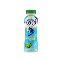 450Ml Huisdierfles Vers Kokoswater Nata De Coco Oem Odm Private Label Halal Gecertificeerd Natuurlijke Puree Fruitgroentesap