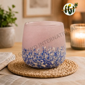 Support en verre rond portable pour bougies chauffe-plat – Élégant porte-bougie pour mariage, restaurant et décoration intérieure - Product Image 4