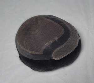 Cabello Indio Virgen 100% Humano, Ondulado Profundo, Ondulado al Agua, Prótesis Capilar, Sistema de Parches Capilares, Taz Bangladesh - Product Image 5