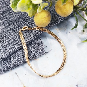 เทรนด์2022โซ่โลหะทองเงางามสร้อยข้อมืออเนกประสงค์สำหรับกระเป๋าและกล่อง8นิ้ว unisex - Product Image 4