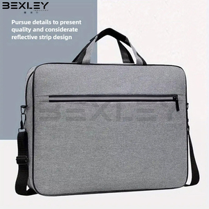 Service OEM ODM, prix de gros, sacoche d'affaires durable bicolore avec bandoulière, sacs pour ordinateur portable en polyester Oxford durable - Product Image 4