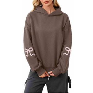 Wholesale Women Oversized Sweatshirts Cotton Fleece Hoodies Custom Logo Unisex Outdoor Premium Quality Pullover Hoodie - Product Image 4