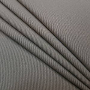 Tissu tissé extensible confortable et lourd, finition sergé 3/1, A/W, 325+/-5% GSM après lavage, 98% coton, 02% élasthanne, pour vêtements - Product Image 1