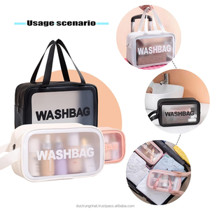 Bolsa de cosméticos de alta calidad, bolsa de maquillaje de viaje reutilizable, diseño personalizado, nuevos productos, bolsas de cosméticos 2024 - Product Image 5