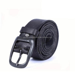 Ceinture en cuir épais pour homme, boucle à ardillon, faite à la main, style business décontracté, disponible en tailles personnalisées pour unisexe. - Product Image 4