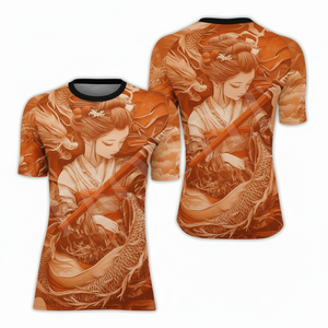 เสื้อรัดรูปออกกำลังกายแขนยาวป้องกันรังสียูวีสำหรับเล่นน้ำ ดำน้ำ ตกปลา ออกแบบได้ตามต้องการ - Product Image 3