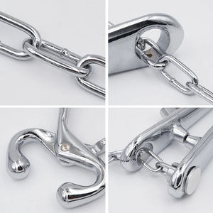 Pince à nez de vache automatique en acier inoxydable pince à nez de bétail pince à nez de vache outil de traction anneau de bétail fournitures pour animaux de ferme - Product Image 4