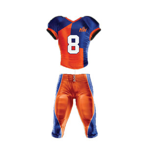 <b>Athletic</b> Fit American Football Uniform Lightweight Stretch Material Designed For Maximum Mobility Speed And Player Comfort - Product Image 1
