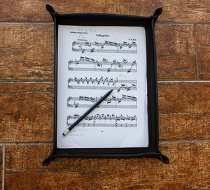 Boîte de rangement portable en cuir véritable pour dés octogonaux, plateau de jeu de société, sac organisateur en cuir fait main GLTY-0059 - Product Image 5
