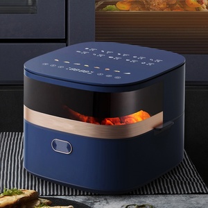 Sudex Smart Digital Square Plastic Air Fryer 7.5L A7D Oil Free Electric with <b>Timer</b> for Household Healthy Cooking - Product Image 4