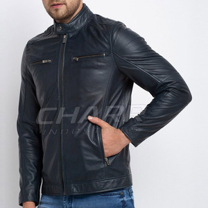 Veste d'hiver en cuir pour homme, tissu élégant et durable, texture douce et confort premium pour une utilisation prolongée - Product Image 4