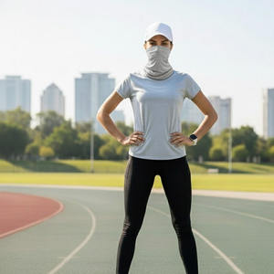 Hiyab Instantáneo de Alta Calidad, Diseño de Gorro Pakistaní con Botones y Pañuelo para la Cabeza, Logotipo Personalizado, Hiyab Nida Sostenible, Máscara Niqab - Product Image 5