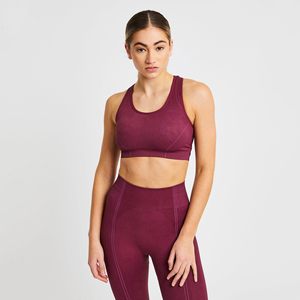 Ensemble de yoga deux pièces pour femmes, tenue de sport extensible pour l'entraînement, la gym et le fitness - Product Image 3