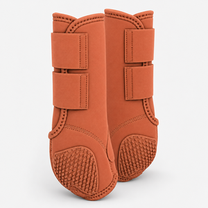 Bottes de sport équestres professionnelles en néoprène pour l'équitation, l'entraînement, la course, le saut d'obstacles et l'utilisation en écurie, avec ajustement sécurisé et protection des splints - Product Image 2