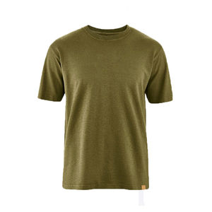 เสื้อยืดผู้ชายคุณภาพพรีเมียม ผ้าคอตตอน 100% ทรงโอเวอร์ไซส์ สีดำ ล้างสีแบบแอซิดวอช พร้อมลายโลโก้แบบเปล่าสำหรับออกแบบเอง - Product Image 6