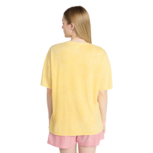 Camiseta estampada para mujer al mejor precio, informal, de manga corta, cuello redondo, con gráfico, de algodón suave, top de moda de verano de Bangladesh - Product Image 6