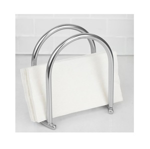 Grand porte-serviettes en acier, organisateur de table pratique pour une gestion optimisée des serviettes et des espaces de réception haut de gamme - Product Image 1