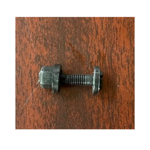 Black Bolt on Clevis Mount Bumper Shackle Bracket Trailer Pin Type D <b>Ring</b> Mount with Backer <b>Plate</b> Injection Molding Grade - Product Image 1