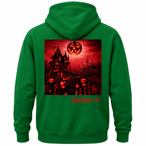 Wholesale <b>Halloween</b> Party Heavy GSM Fabric Hoodie Custom Printed Pullover <b>Sweatshirt</b> Private Label OEM ODM - Product Image 1