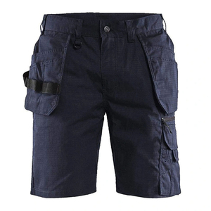 Heavy-Duty Ripstop Cargo Shorts Men Multi-Pocket Workwear Shorts Durable Cotton Utility Construction Summer Shorts - Product Image 5
