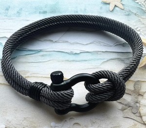 Minimalist Braided Leather and Cotton Children's Cute <b>Bracelet</b> Durable Handcrafted Adjustable Cord for Anniversary - Product Image 1