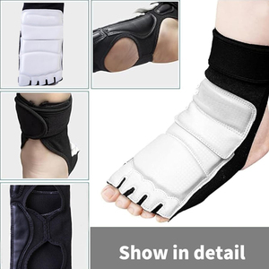 Equipamiento Deportivo para Práctica, Entrenamiento y Competición en Interiores, Protectores de Pies para Taekwondo, MMA, Artes Marciales - Product Image 4