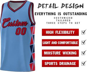 Camiseta de Baloncesto Personalizada con Bordado, Estilo Moderno, 100% Poliéster Transpirable, Manga Corta, Correa Ajustable - Product Image 5