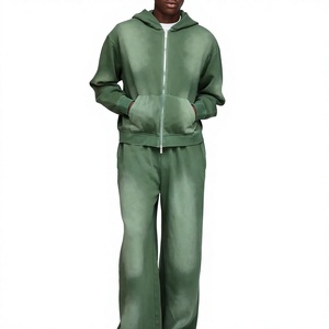 Survêtement décontracté pour homme en molleton 100 % coton, coupe ample, grande taille, vente en gros chez Nurak 2026 - Product Image 1