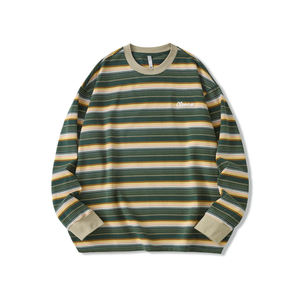 Sudadera de cuello redondo de punto para hombre, de poliéster y algodón, con estampado personalizado de alta calidad, fabricada por el fabricante OEM, para otoño. - Product Image 6