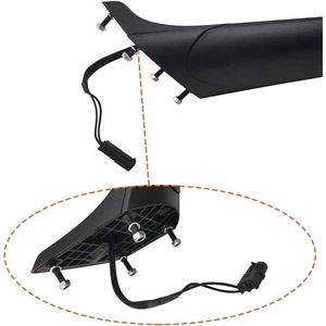 Specchietti retrovisori cromati con riscaldamento per Freightliner Cascadia 2018-2022, lato sinistro/lato conducente - Product Image 5