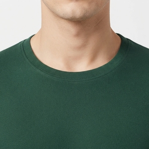 Camisetas de Manga Larga para Hombre, Personalizadas con su Marca, Cuello Redondo, Ecológicas, Deportivas, de Tela de Lona, Corte Holgado, Impresión Digital, MOQ Bajo - Product Image 5