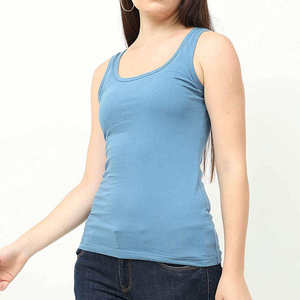 Tops de Tirantes para Mujer al por Mayor, Chalecos Básicos sin Mangas, Camisetas Transpirables para Fitness, Tops de Gimnasio - Product Image 5